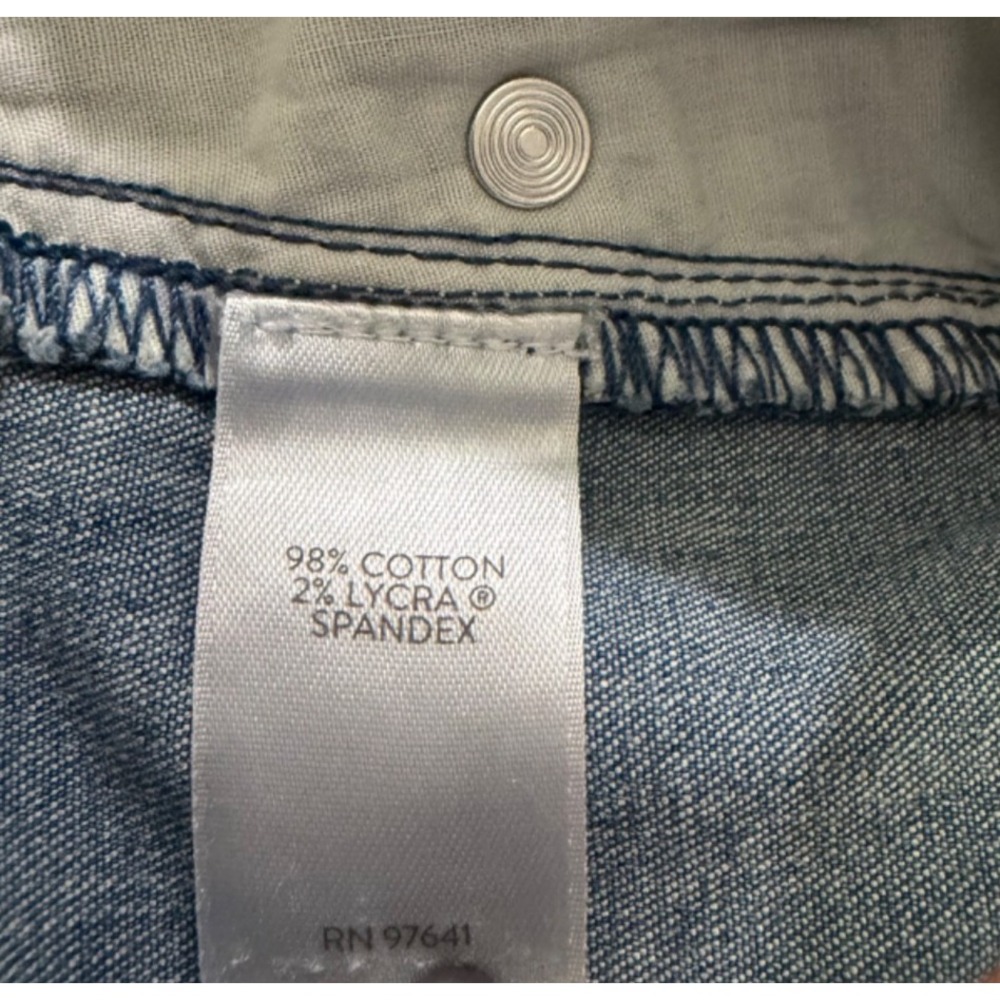 J‎ Jill Jeans Womens Tried & True Fit Straight Leg Med Wash Denim Sz 18 - Picture 8 of 10